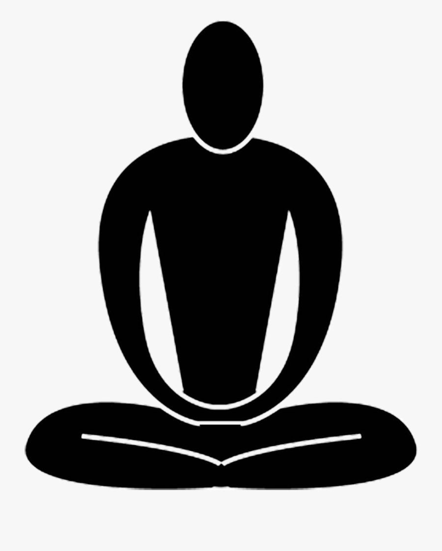 Clip Fitness,yoga,black And White,balance, Transparent Clipart