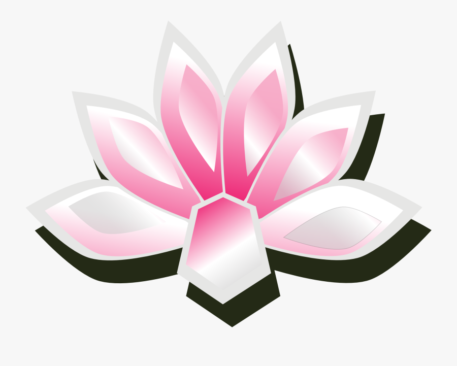 Abstract Lotus Yoga 555px, Transparent Clipart