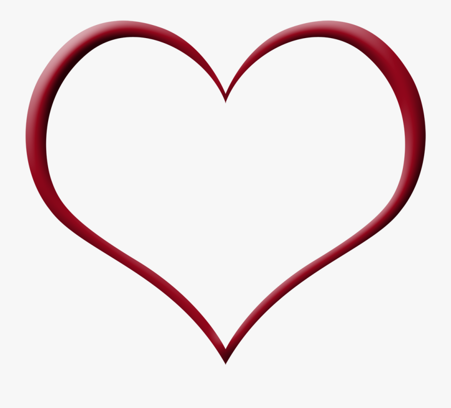 Picture Frames Heart Decorative Arts Clip Art Heart, Transparent Clipart