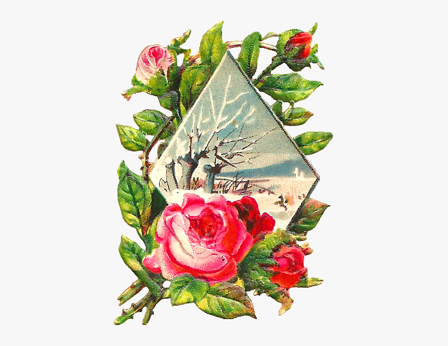 Rose Clipart Vintage Roses, Transparent Clipart