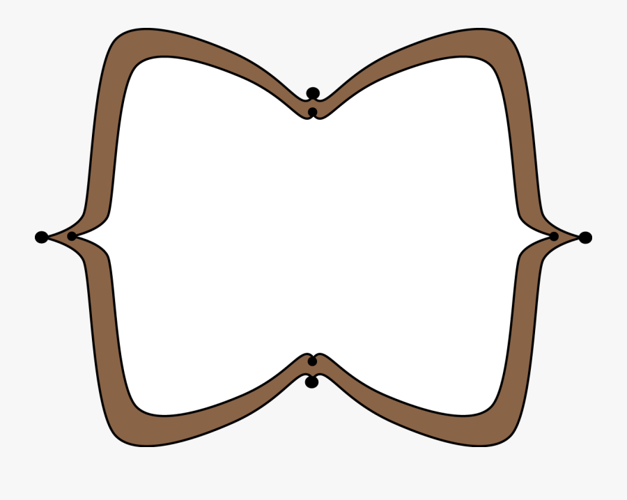 Squiggly Border Clipart, Transparent Clipart