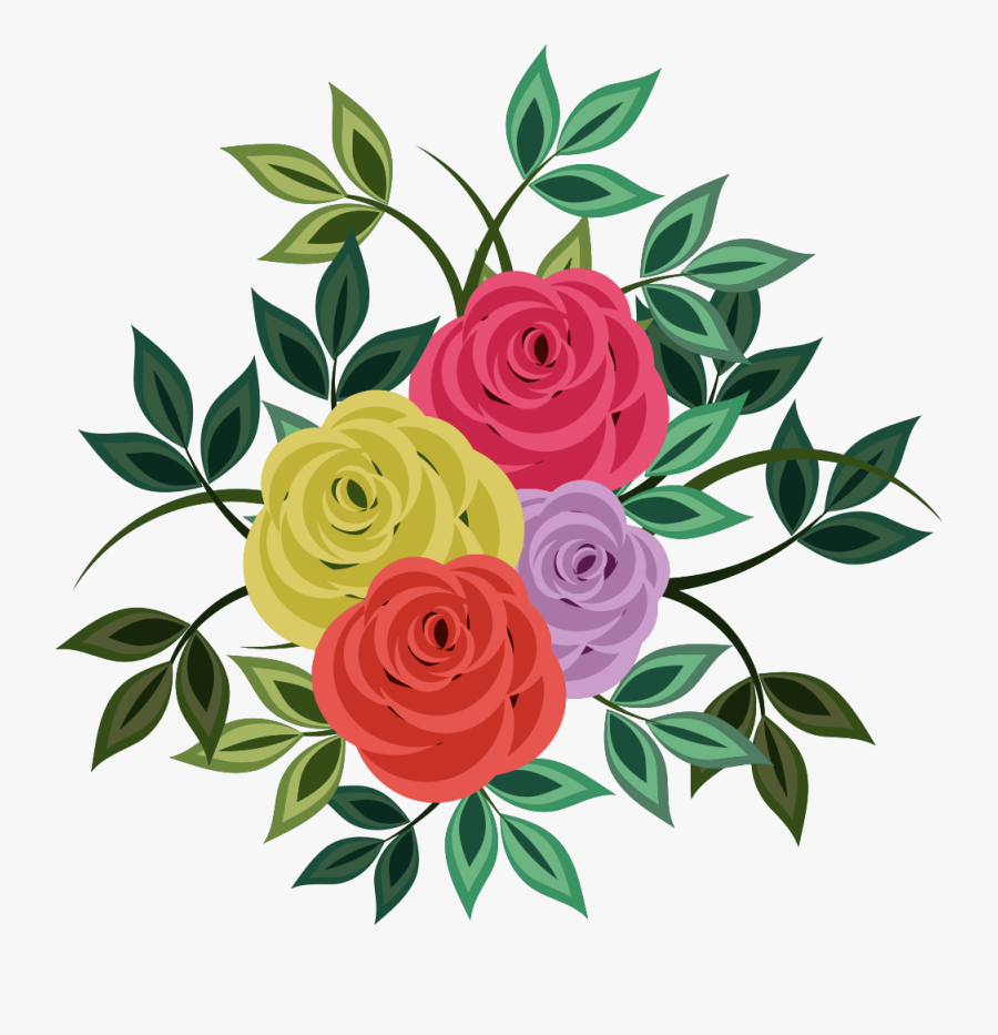 Roses, Transparent Clipart