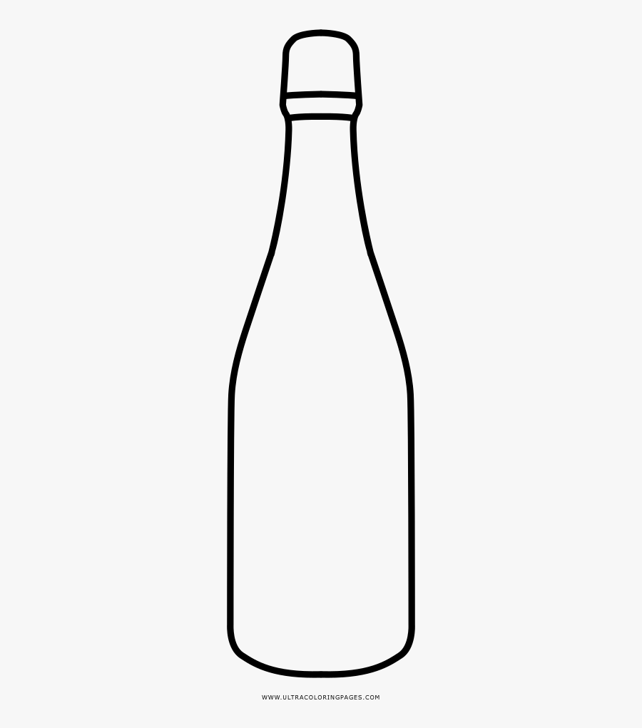 Clip Art Champagne Bottle Drawing, Transparent Clipart