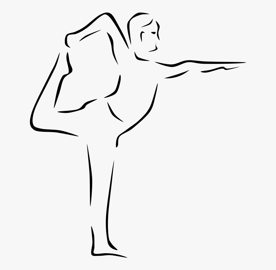 Yoga Poses, Transparent Clipart
