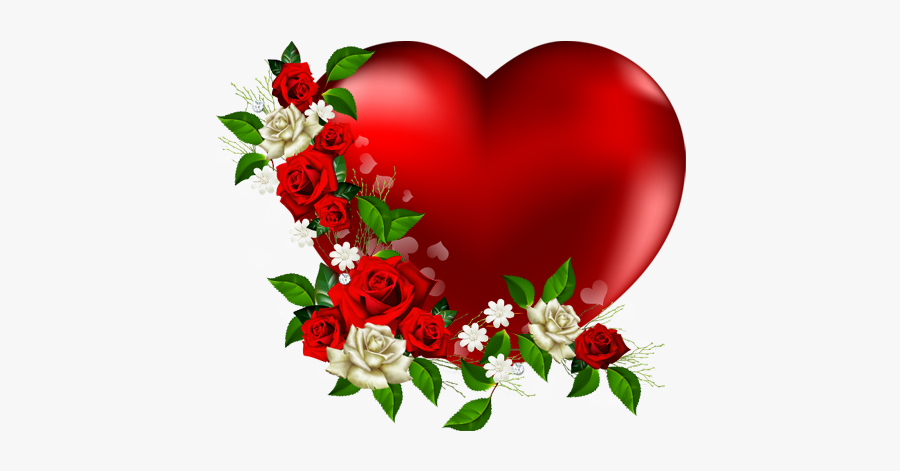 Heart Png With Flowers Love Heart Image Clipart Clipart, Transparent Clipart