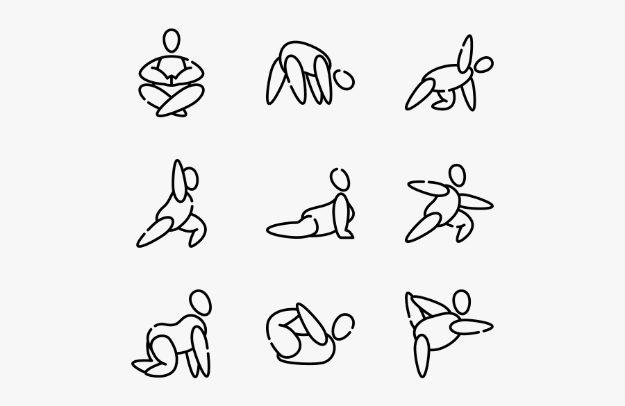 Yoga, Transparent Clipart