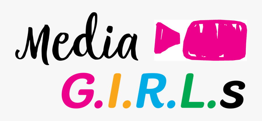 Media G - I - R - L - S Logo, Transparent Clipart