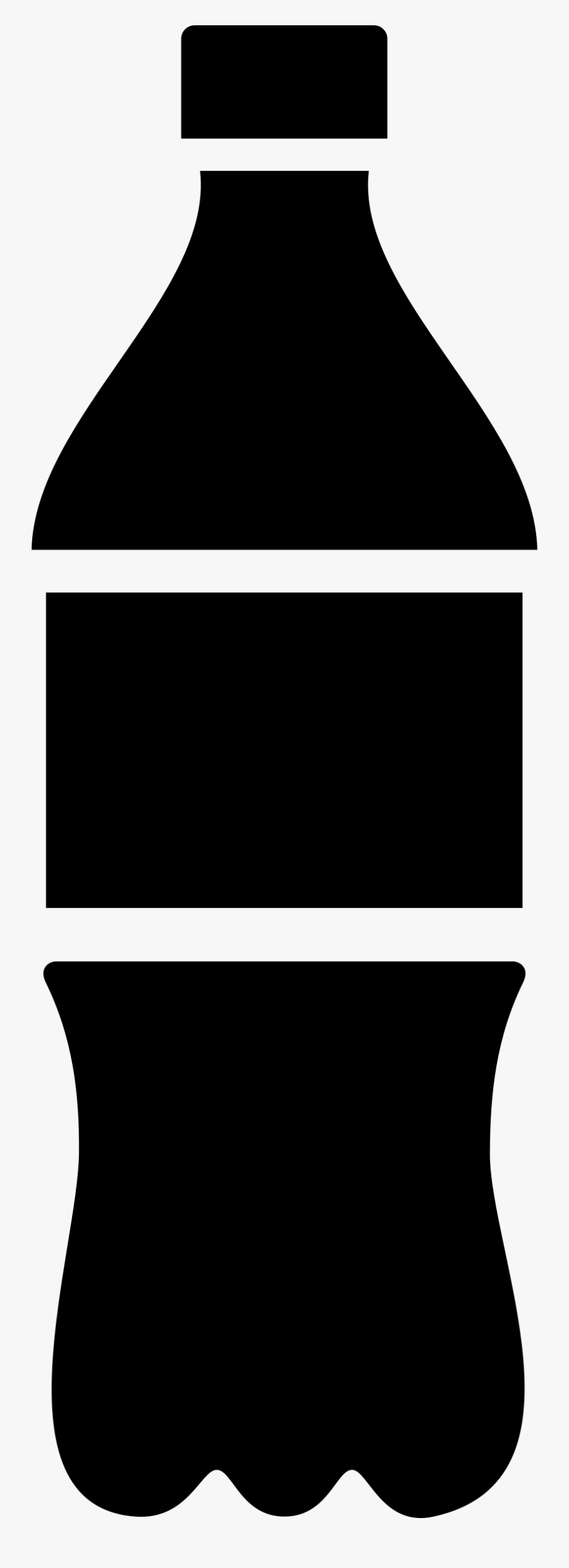 Bottle Silhouette Png, Transparent Clipart