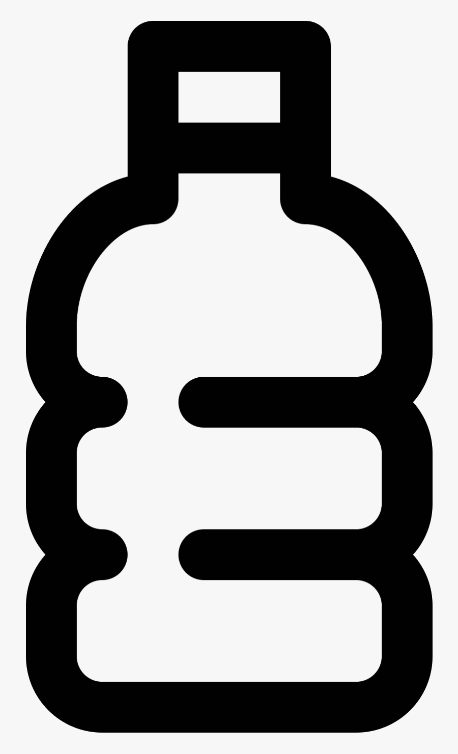 This Is An Image Of A Cylindrical Plastic Bottle, Transparent Clipart