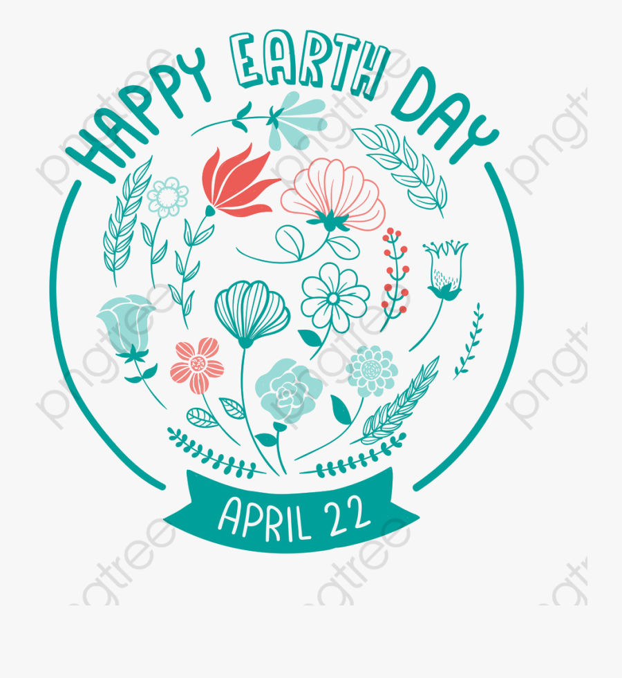 Earth Day Icon, Transparent Clipart