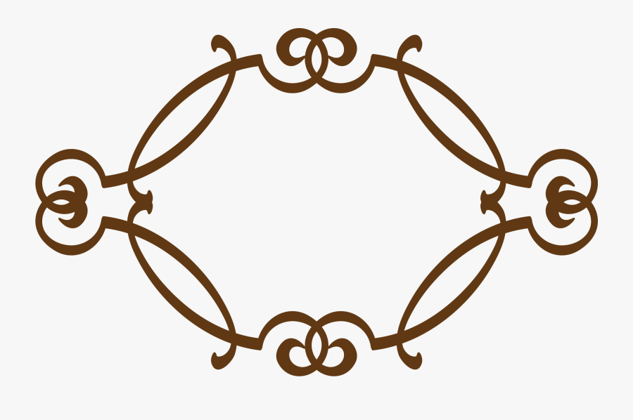 Vine Clipart Oval, Transparent Clipart