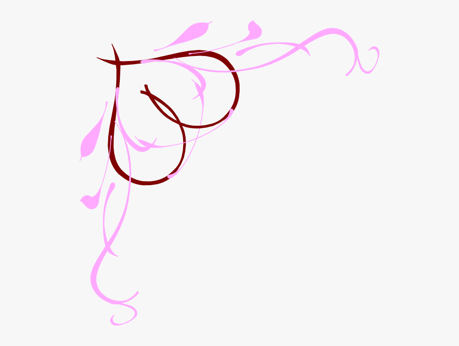 Vine Heart2 Svg Clip Arts, Transparent Clipart