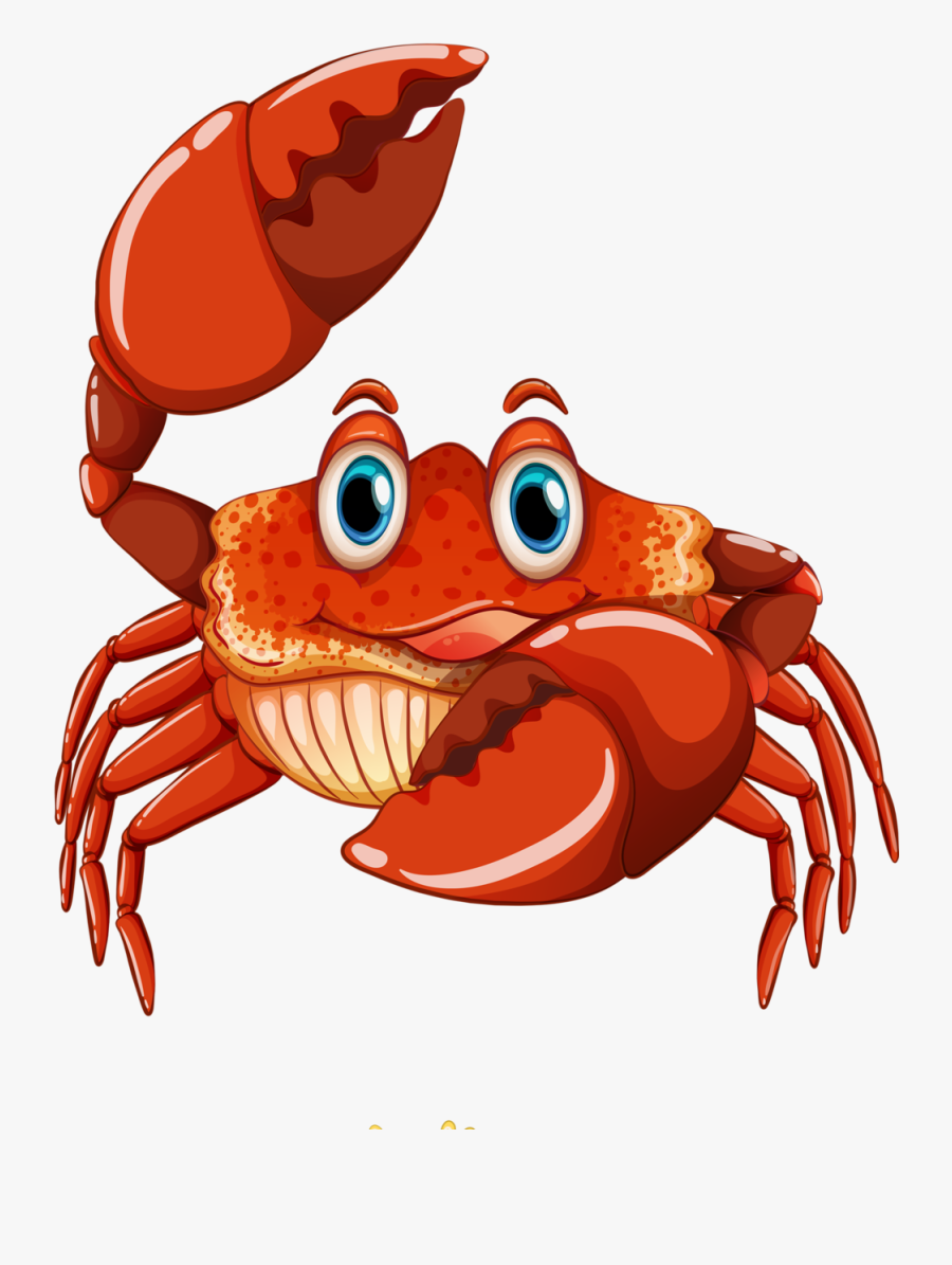 Crab Vector Png, Transparent Clipart