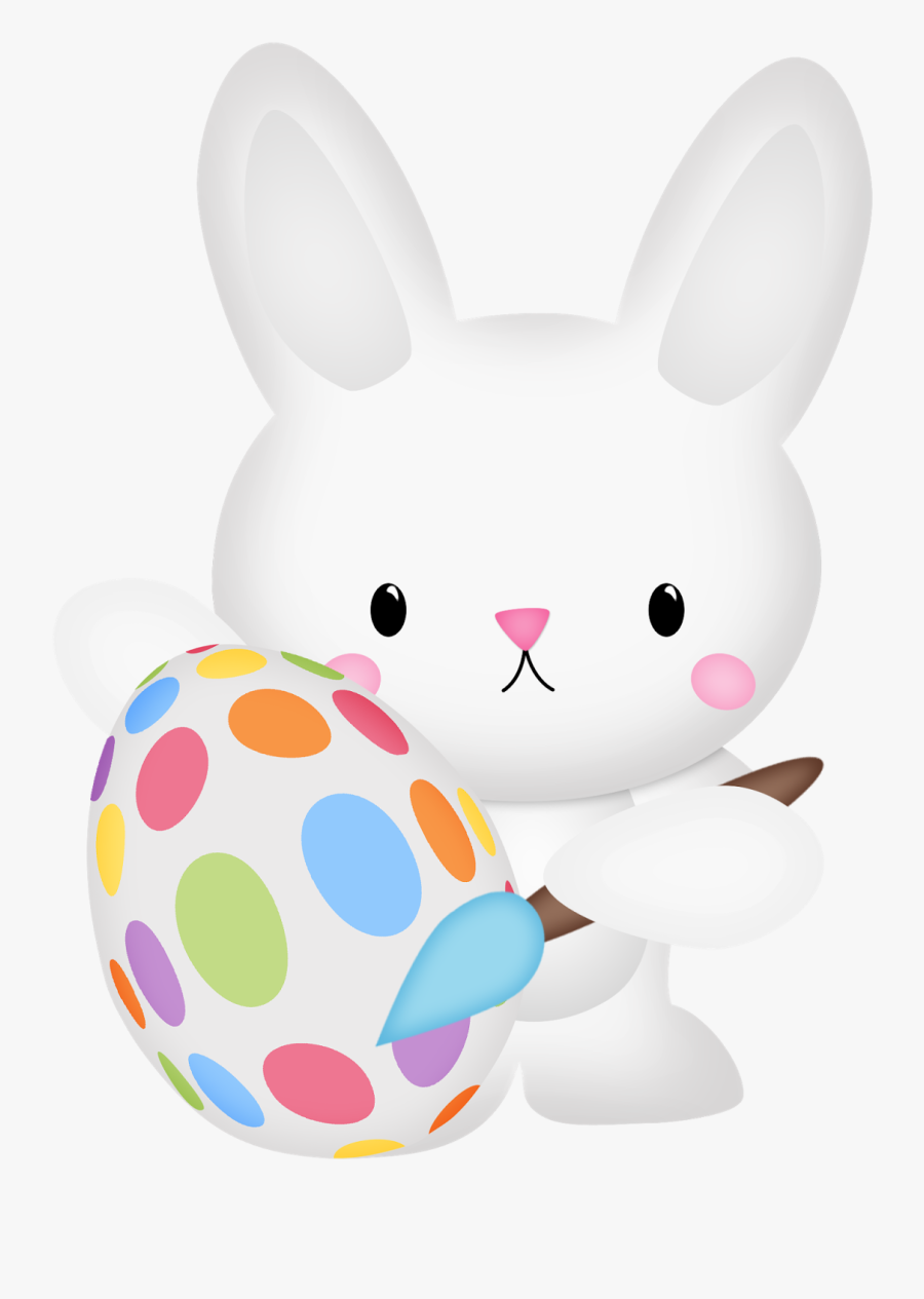 Bunnies Clipart Glitter, Transparent Clipart