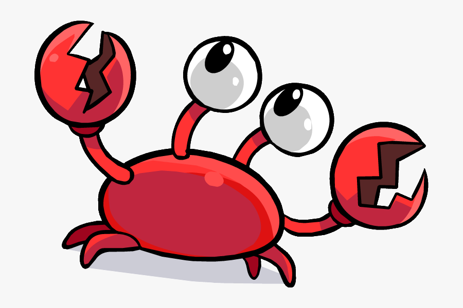 Image Klutzy The Crab, Transparent Clipart