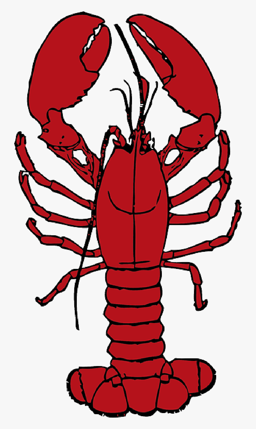 Cartoon, Ocean, Lobster, Crab, Sea, Crustaceans, Hermit, Transparent Clipart