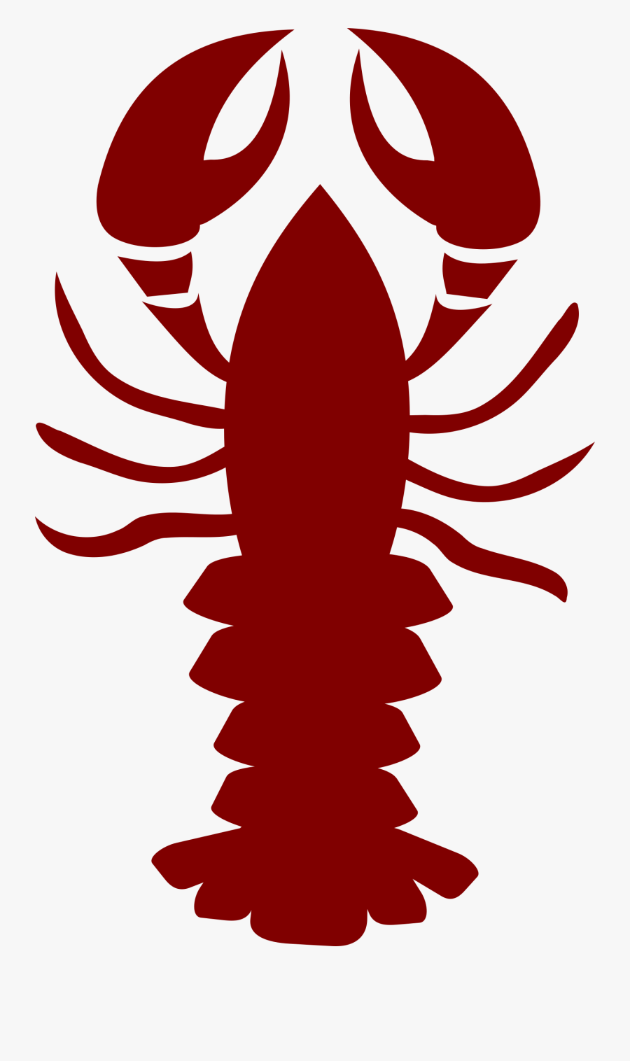 Crab Clipart Silhouette, Transparent Clipart