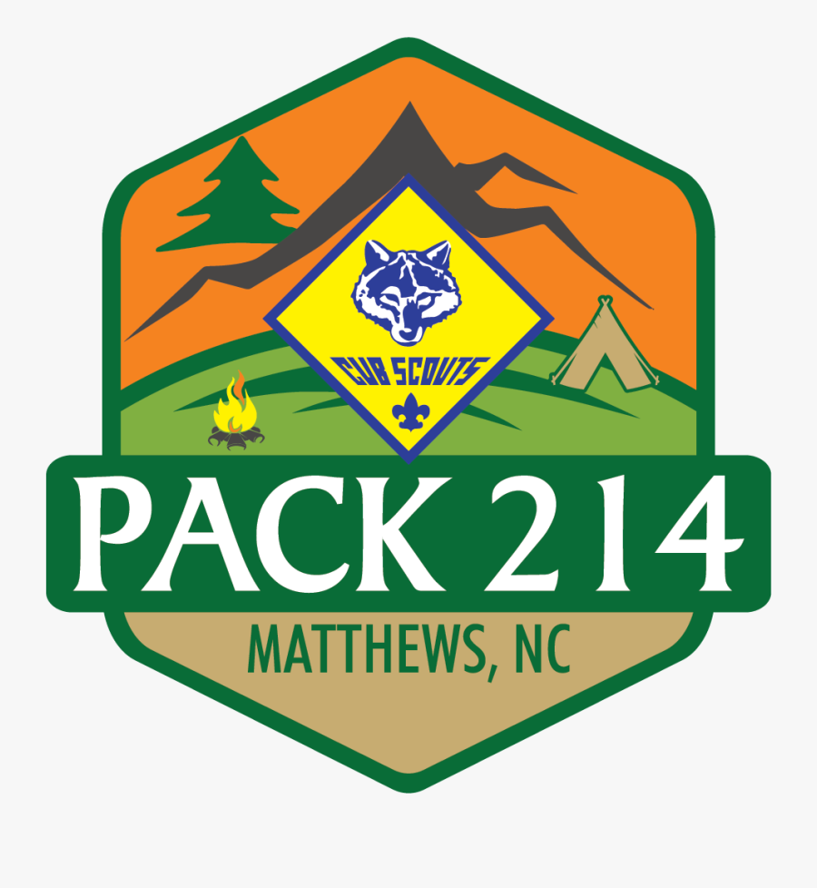 Pack 214 Logo, Transparent Clipart