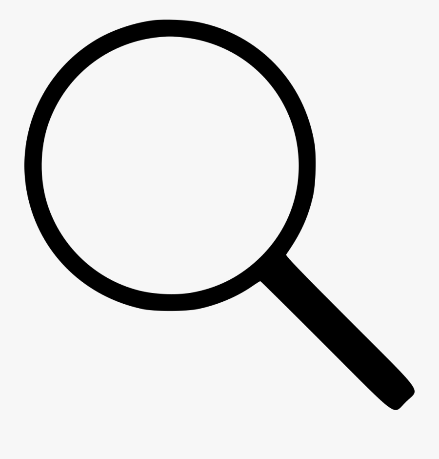 People Clipart Magnifying Glass - Search Icon Small Png, Transparent Clipart
