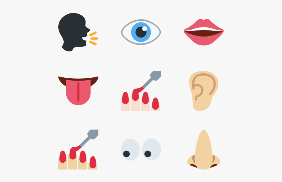 104 Emoji Icon Packs Body Parts Vector Png , Free Transparent Clipart ClipartKey