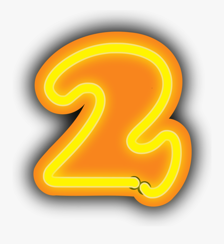 Meros Number On Numbers Minnie Mouse And Clip Art Image - Free Clipart Number 2, Transparent Clipart