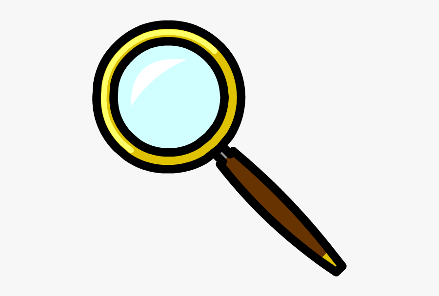 Image Pin Png Club - Club Penguin Magnifying Glass, Transparent Clipart