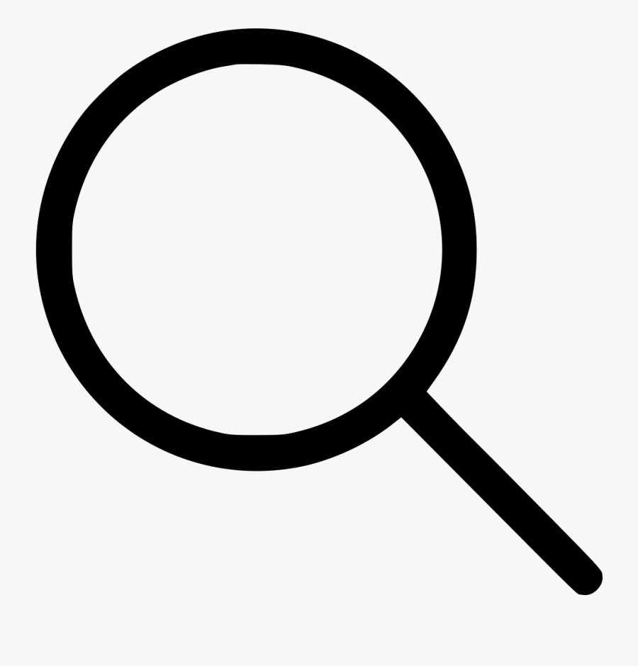 Clip Art,magnifying Glass,circle,magnifier - Search Icon Free Download, Transparent Clipart