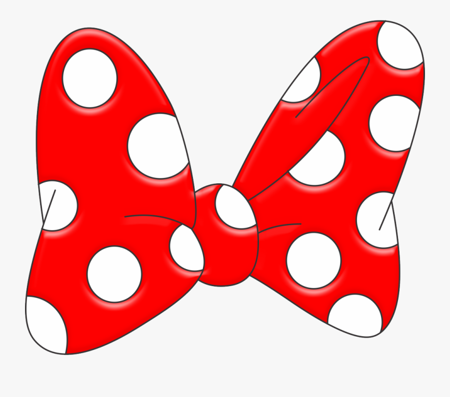 Minnie Mouse Bow Free Download Clip Art Free Clip Art - Minnie Mouse Red Bow, Transparent Clipart