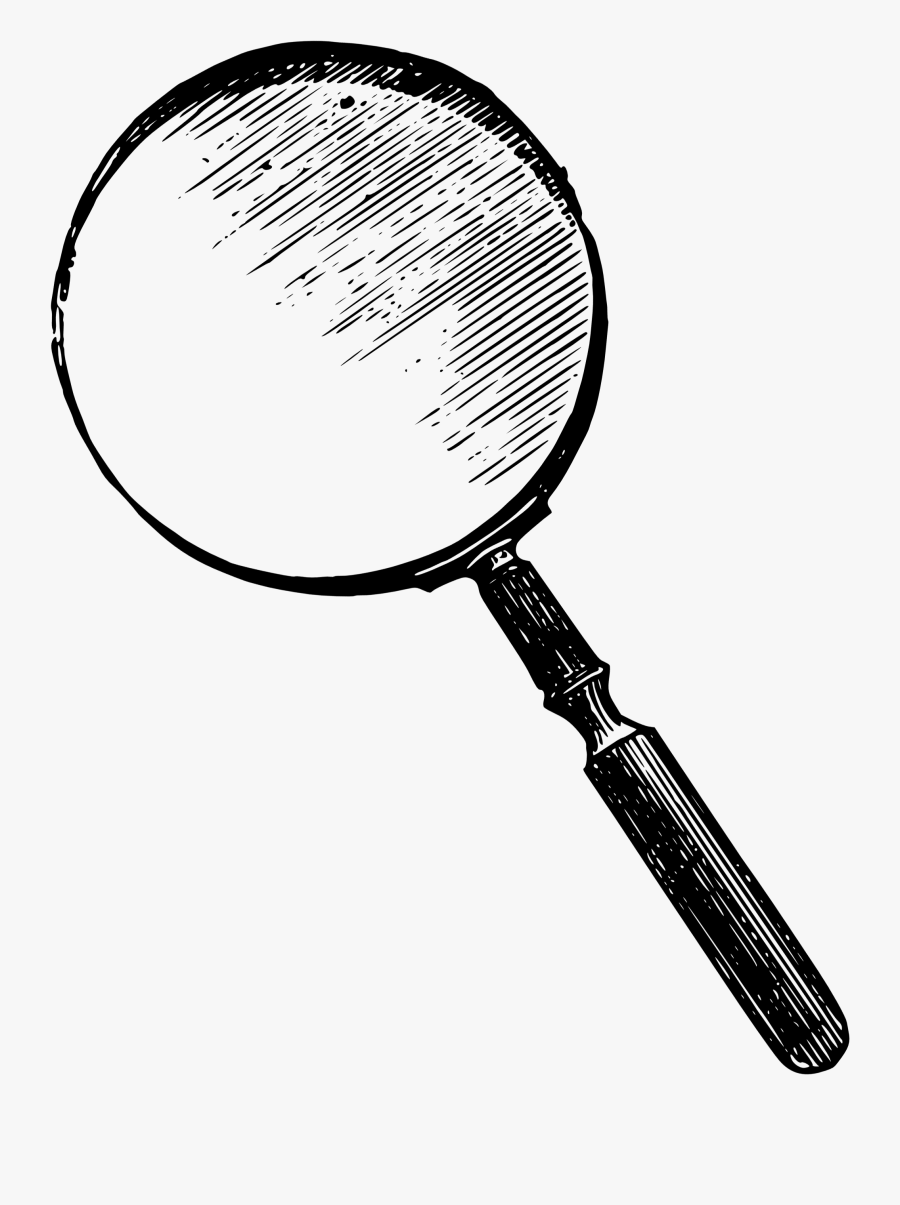 Vgosn Vintage Magnifying Glass Clip Art Vector Image - Vintage Magnifying Glass Vector, Transparent Clipart