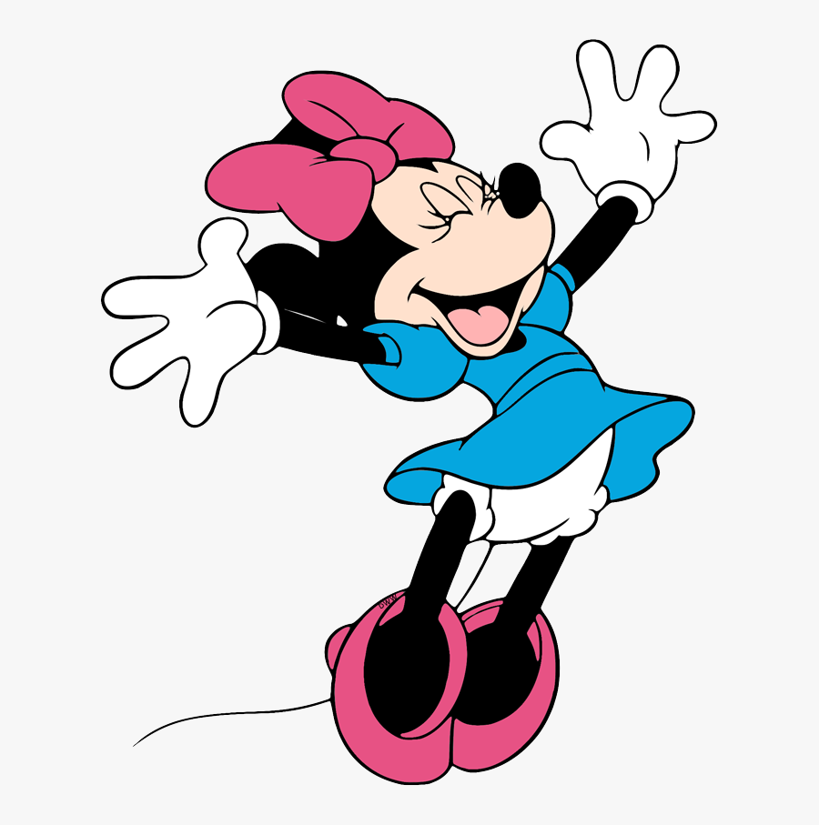 Minnie Mouse Clip Art - Cartoon Minnie Mouse, Transparent Clipart