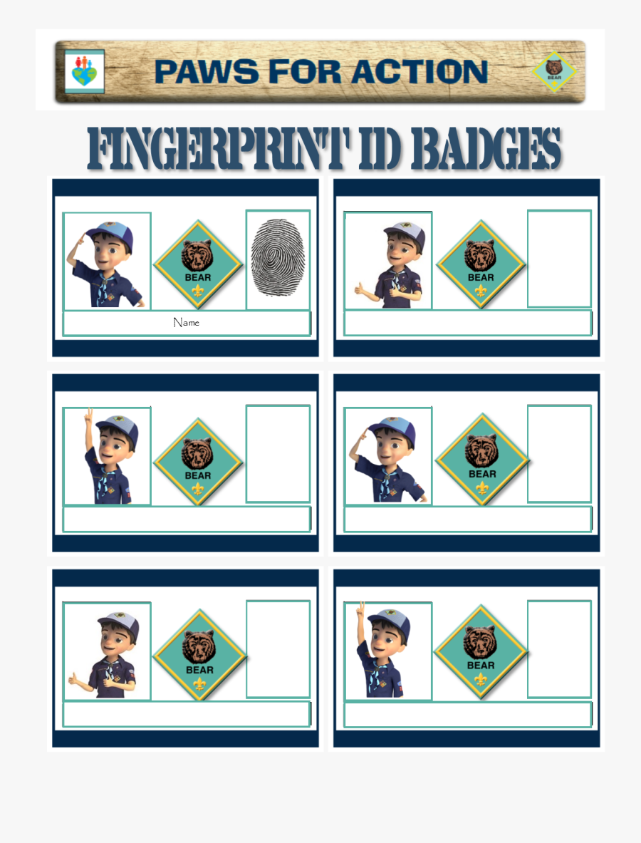 Fingerprint-id, Transparent Clipart