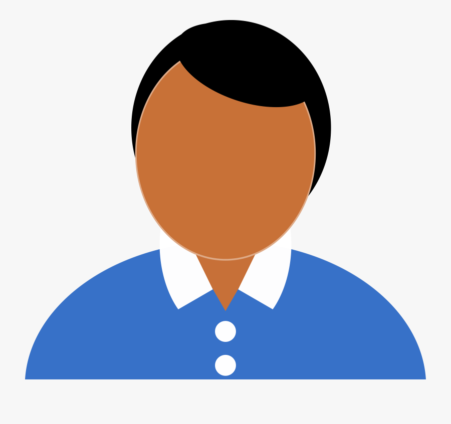 Man In Blue Shirt Clip Art - Man In Blue Shirt Clipart, Transparent Clipart