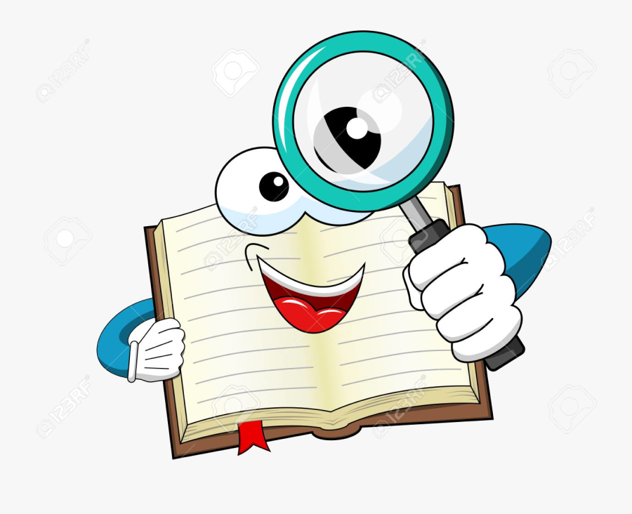 Magnifying Glass Looking Through Clipart Images In - Cartoon Magnifying Glass Clipart, Transparent Clipart