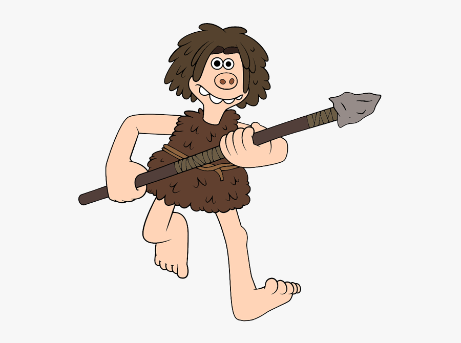 Cartoon Picture Of Early Man, Transparent Clipart