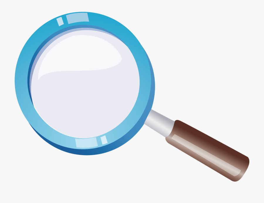 Transparent Magnifying Glass Clip Art - Magnifying Glass Illustrator, Transparent Clipart