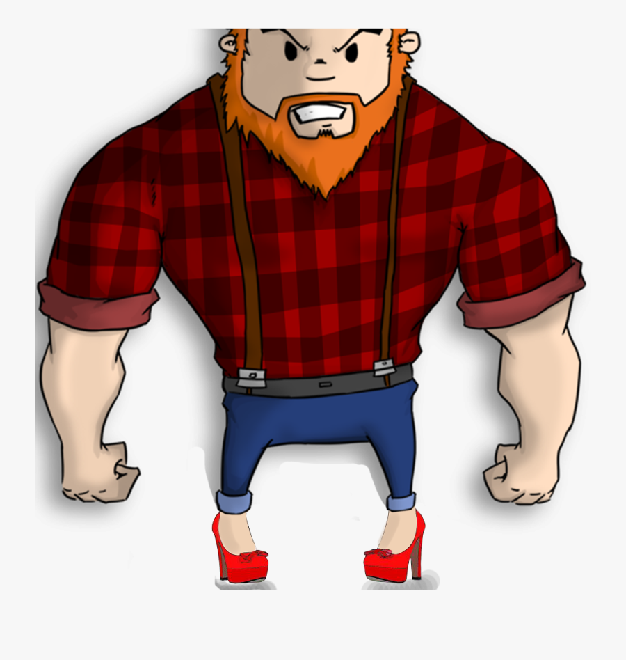 Burly Heeled Men - Lumberjack Png, Transparent Clipart