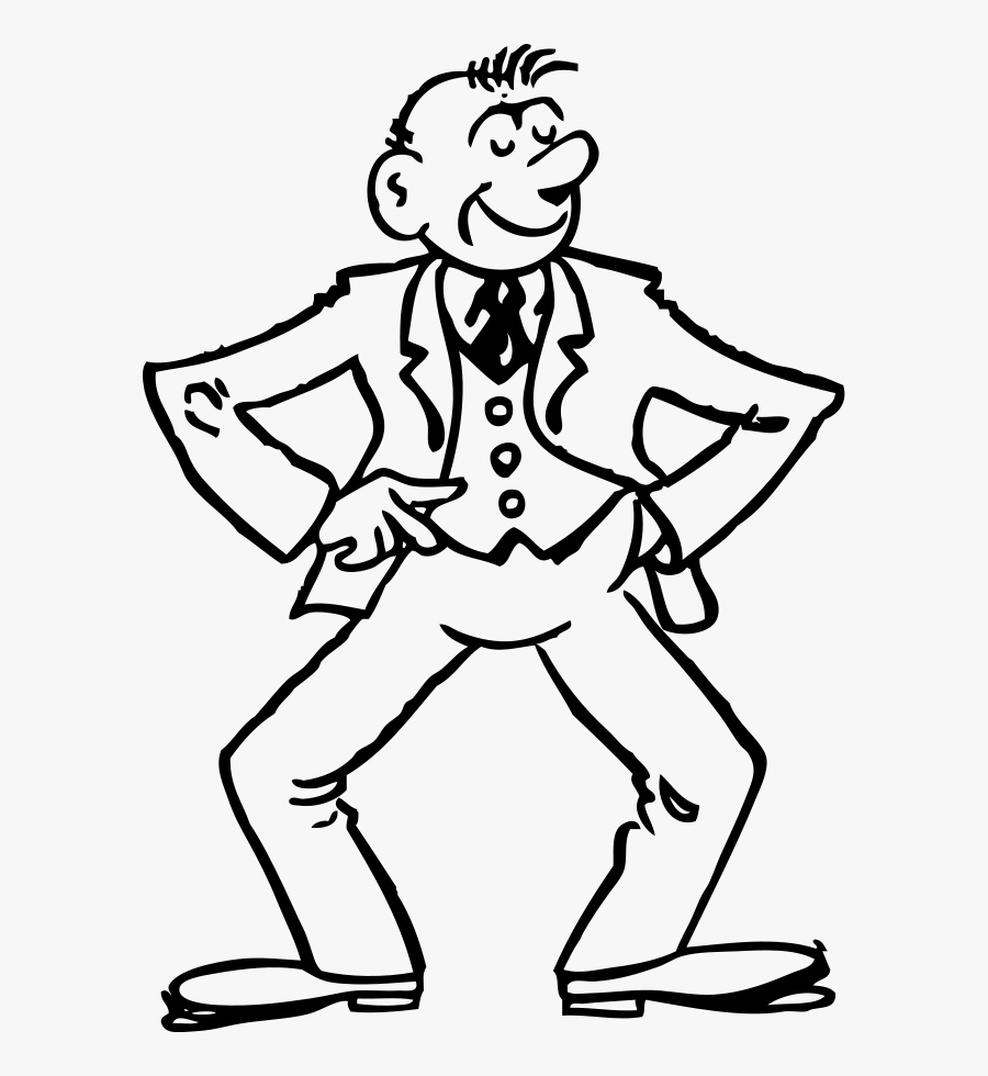 Man Clip Art Free Clipart Images - Man Black And White Clip Art, Transparent Clipart