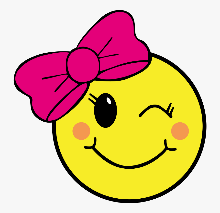 Smiling Girl  Emoji  Free Transparent Clipart ClipartKey