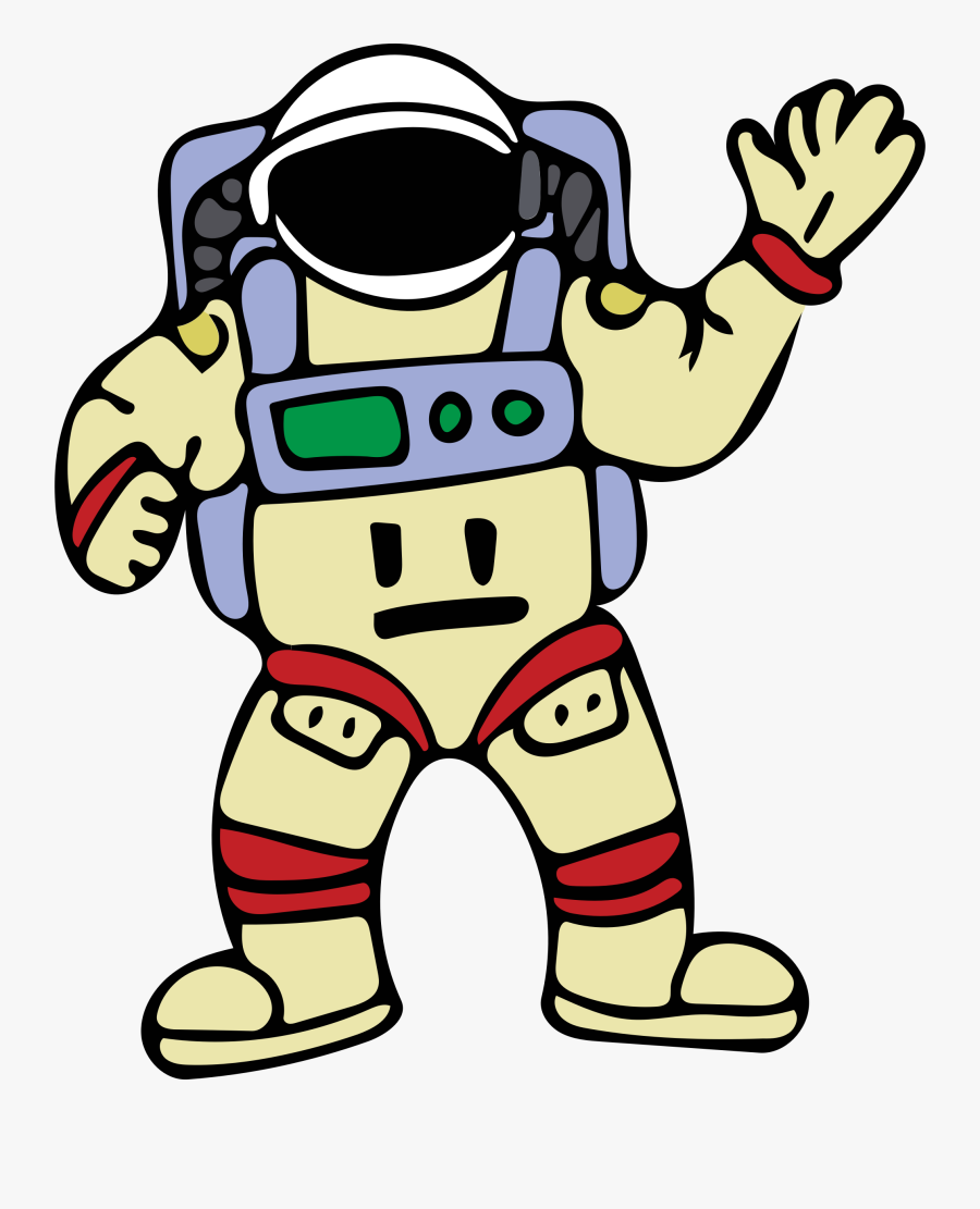 Waving Big Image Png - Astronaut Clipart, Transparent Clipart