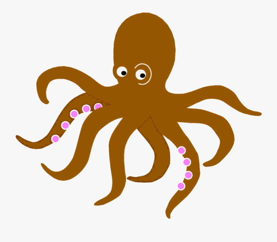 Download Octopus Clipart Octopus Clip Art Octopus - Brown Octopus Clipart, Transparent Clipart