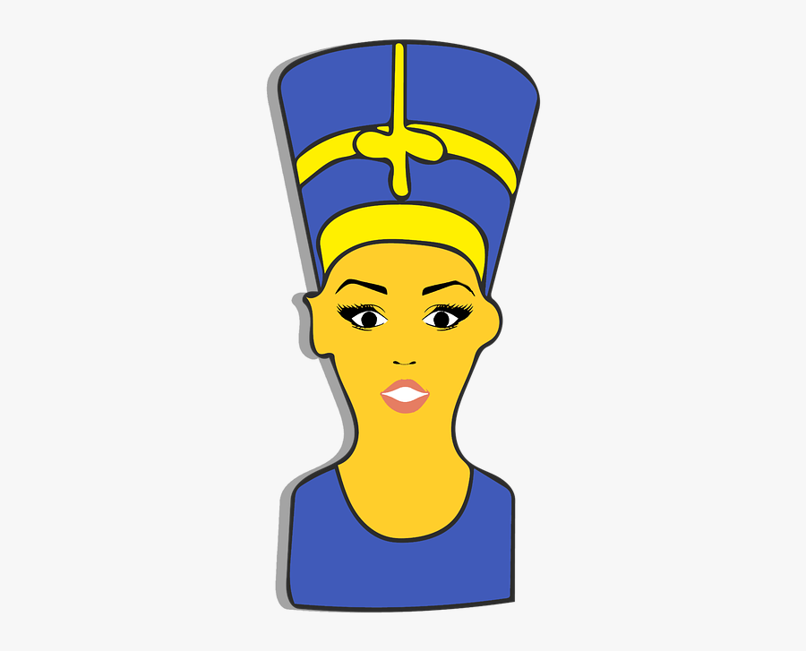 Nefertiti, Emoji, Clipart, Sticker, Shocked - Nefertiti Emoji, Transparent Clipart