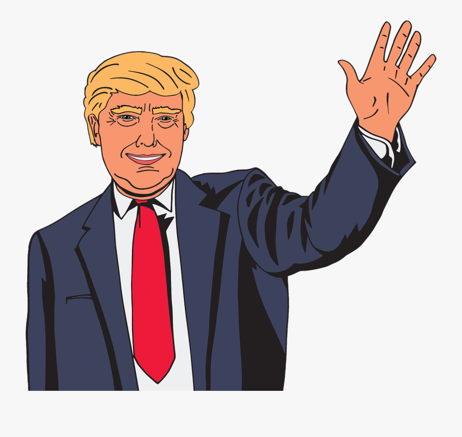 Donald Png Free Images - Donald Trump Cartoon Transparent, Transparent Clipart