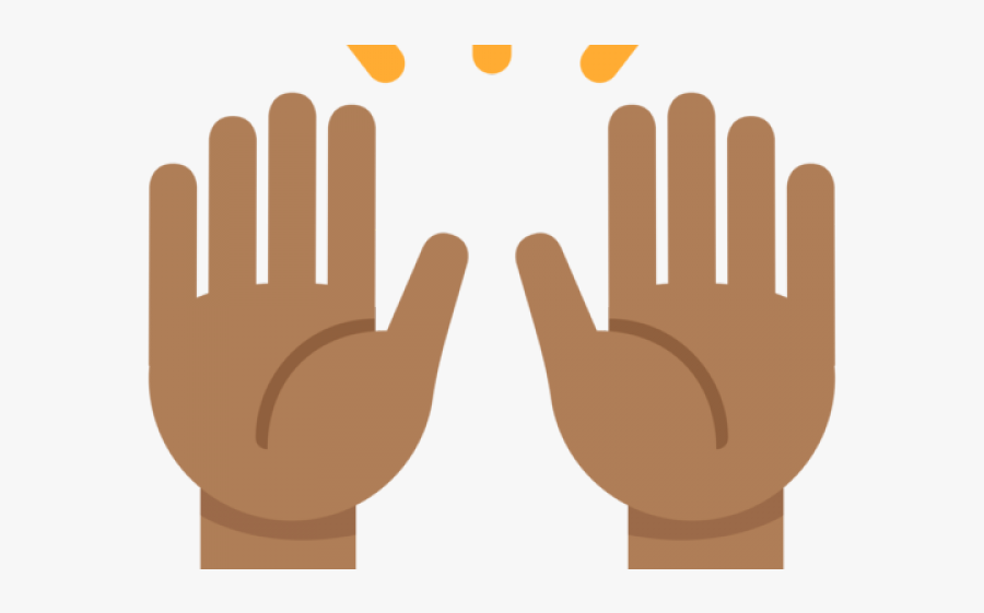 High Five Emoji Png, Transparent Clipart