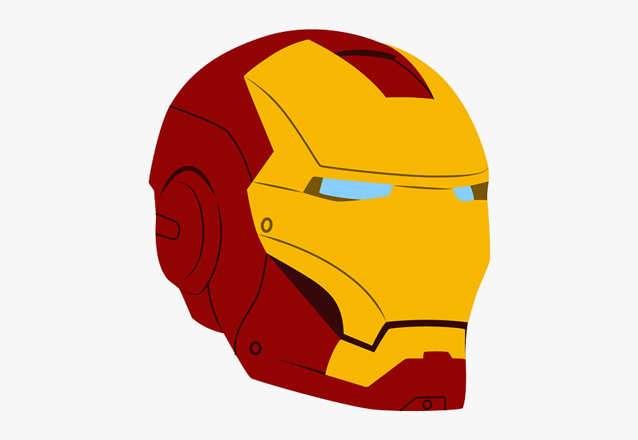 Iron Man Face Head Clipart Clip Art Png Clipart Image - Cartoon Iron Man Mask, Transparent Clipart