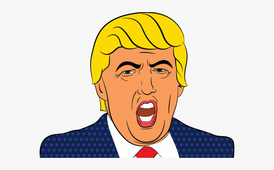 Caricatures Clipart Presidential Candidate - Donald Trump Clipart, Transparent Clipart
