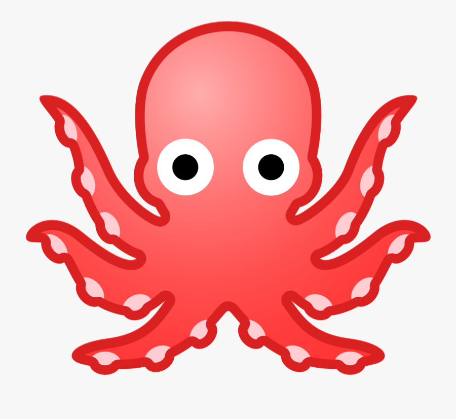 Octopus Emoji Png, Transparent Clipart