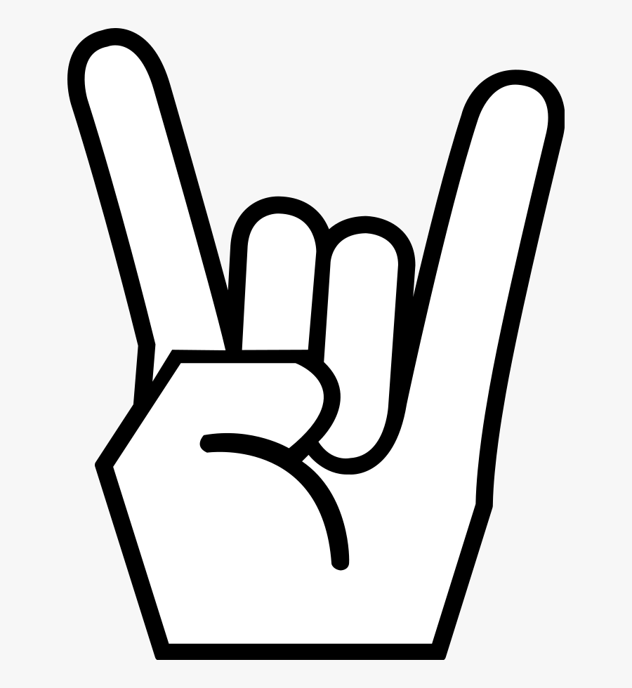 Rock On - Rock In Roll Png, Transparent Clipart