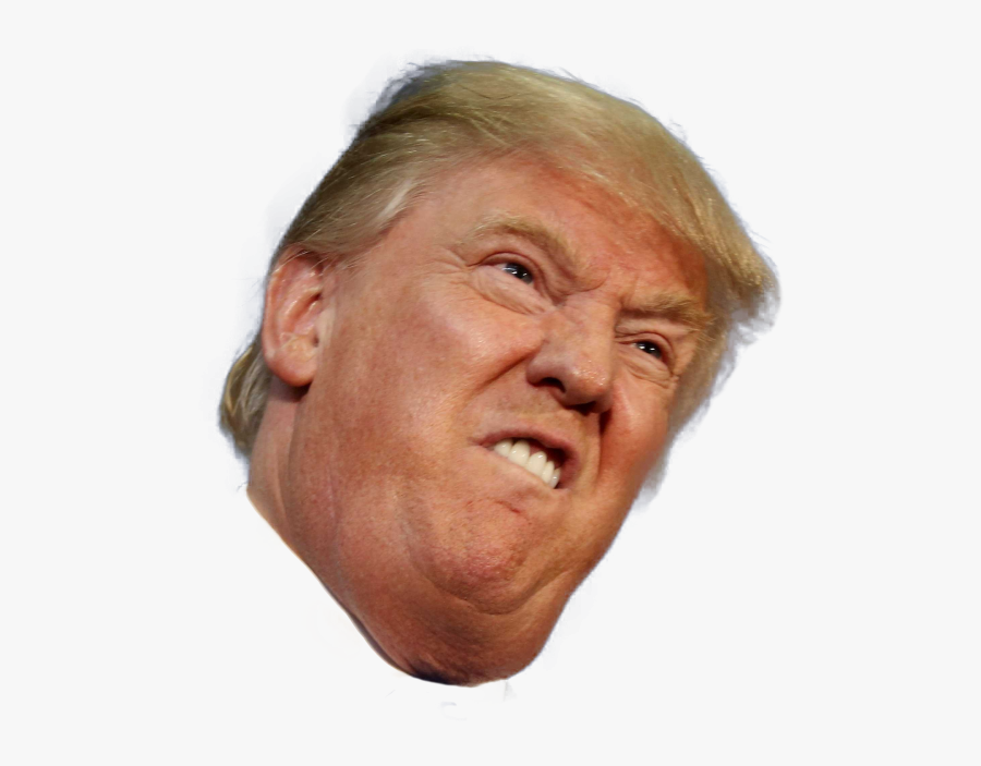 Trump Face Fuck Angry Transparent Png - Donald Trump Face Transparent, Transparent Clipart