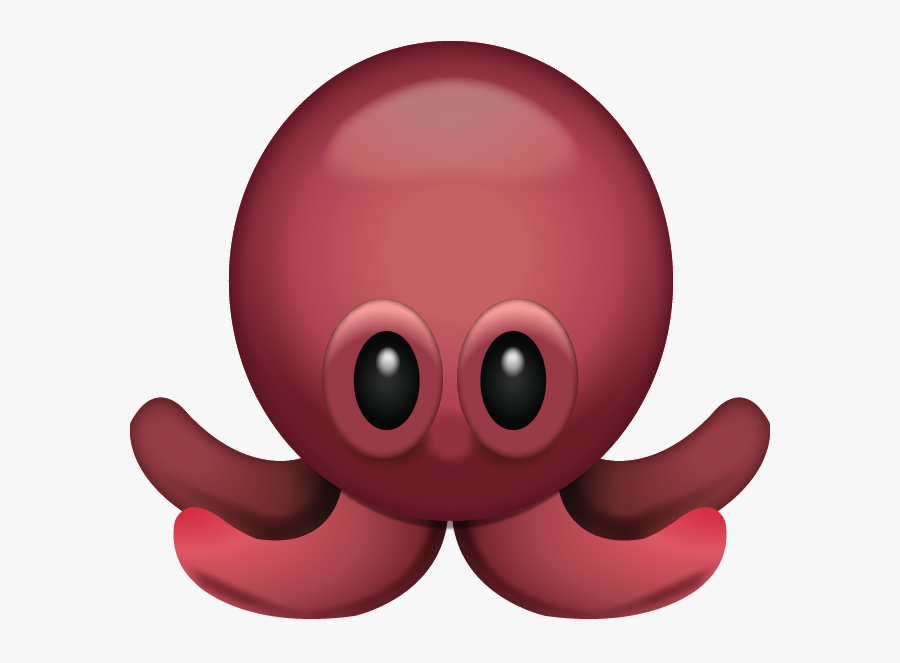 Download Icon Island - Iphone Octopus Emoji, Transparent Clipart