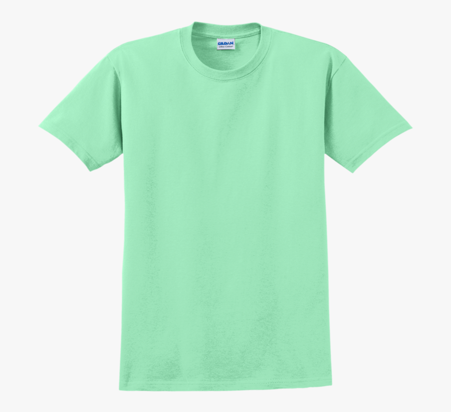 Design Your Own Gildan T - Mint Green Color T Shirt, Transparent Clipart